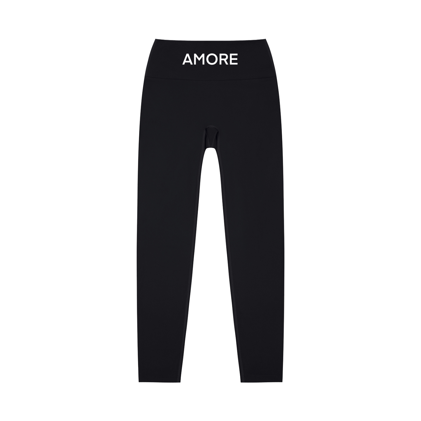 Black leggings with 'No180' branding on a white background