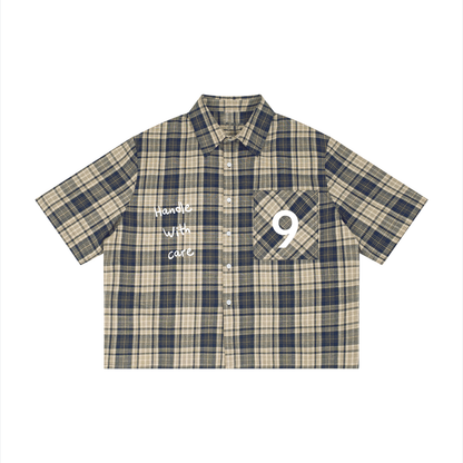H.W.C. Plaid Boxy Shirt