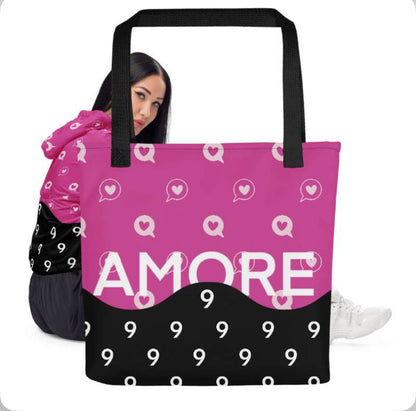 Amore 9 Tote Bag