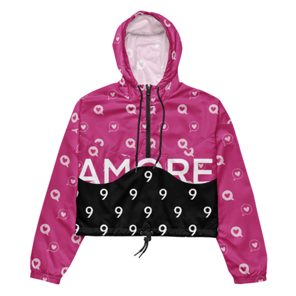 Amore 9 cropped windbreaker