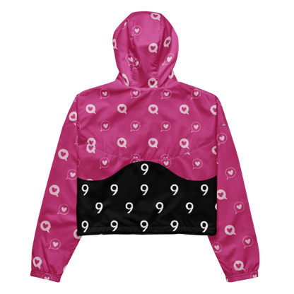 Amore 9 cropped windbreaker
