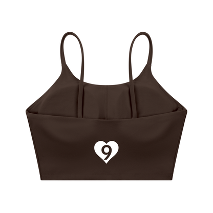 Spaghetti Strap Yoga Sports Bra