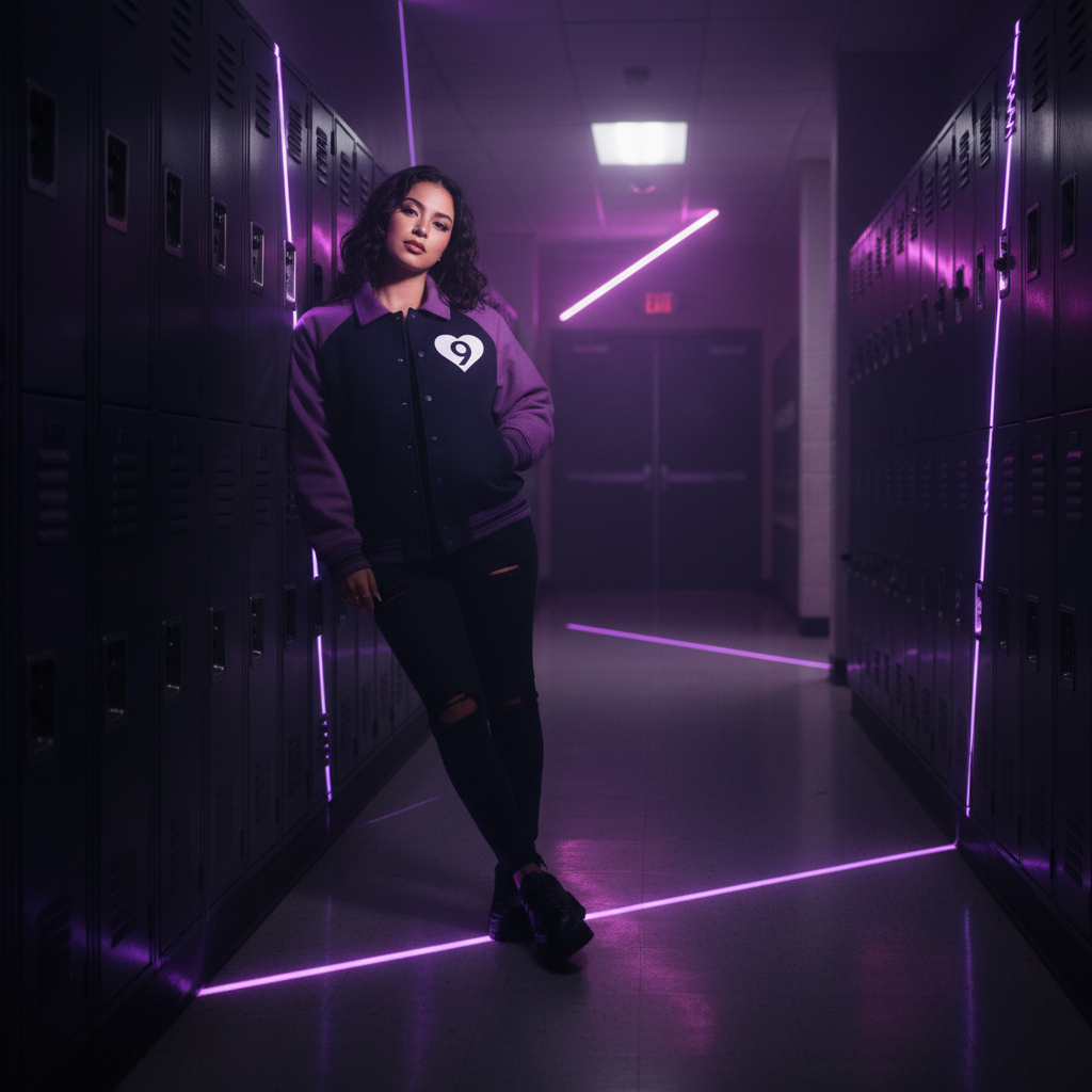 Amore University - Purple Front