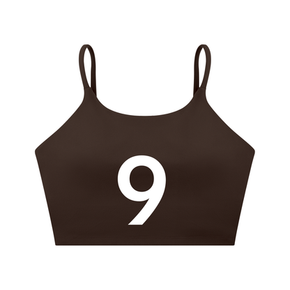 Spaghetti Strap Yoga Sports Bra