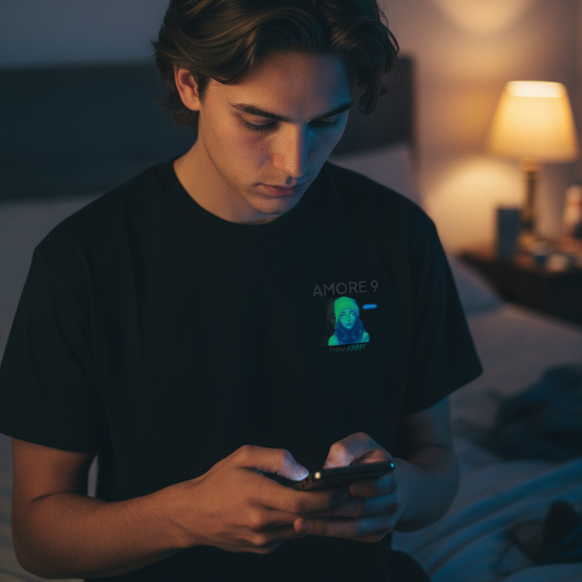 Ghost of Love Tee — Front Lifestyle