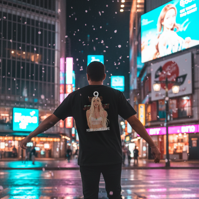 Girls Just Wanna Have Fun Tee — Back Lifestyle