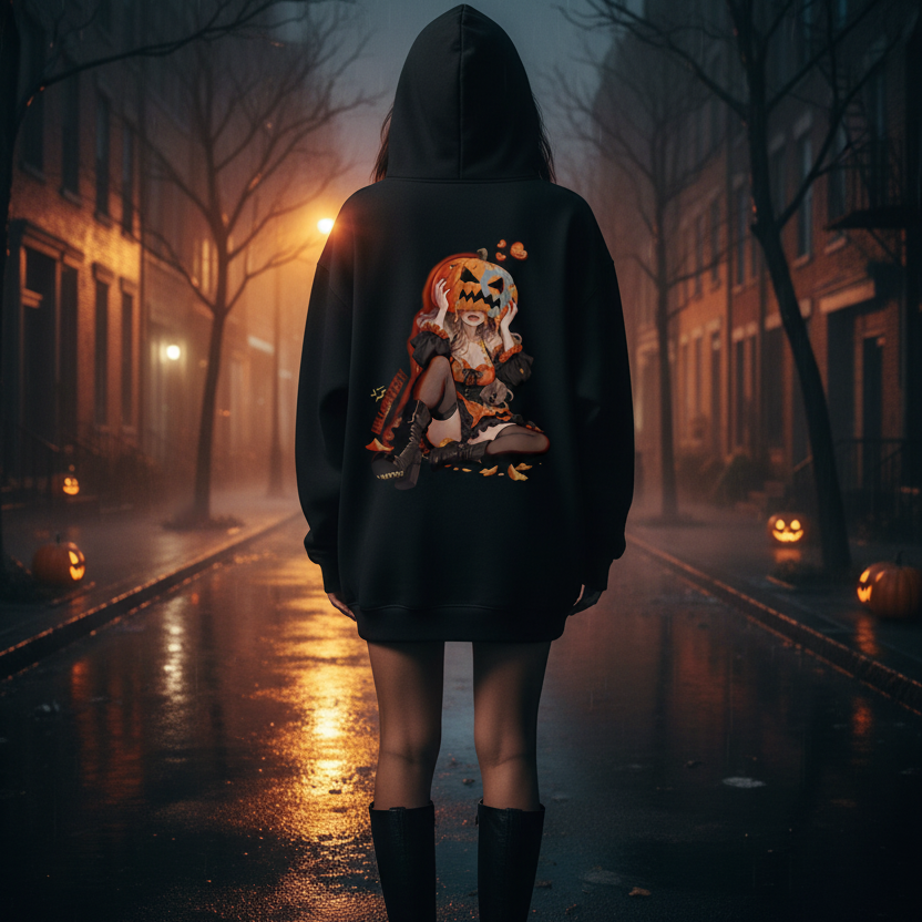 Love and Pumpkins - Back Urban Halloween