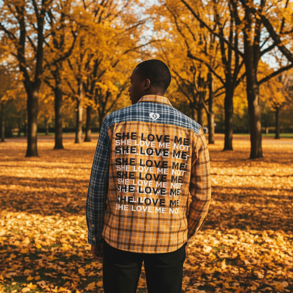 She Love Me Shirt — Back Lifestyle
