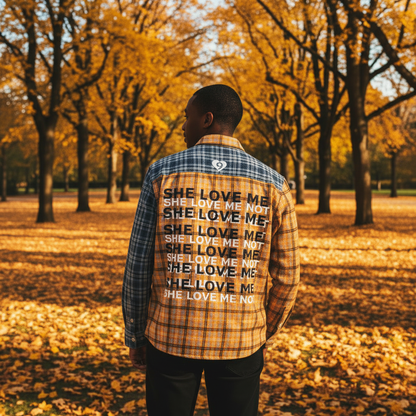 She Love Me Shirt — Back Lifestyle