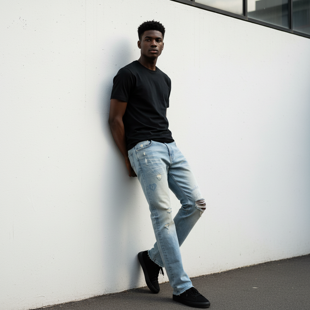 Sun Fade Jeans - Wall (Male)