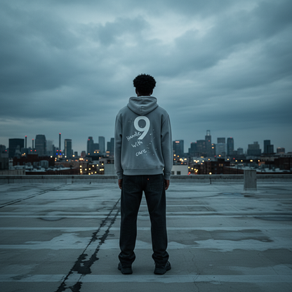 Sun Fade Zip Hoodie - Back