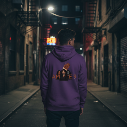 Taste of Amore Hoodie - Purple Back