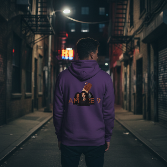 Taste of Amore Hoodie - Purple Back