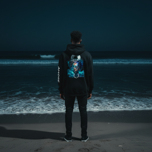 Unda the Sea Hoodie - Back